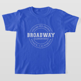 Broadway basisschool kinder ronde logo shirt