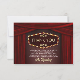 Broadway Bat Mitzvah Bedankkaart