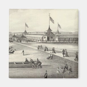 Broadway Bathing Ground, Ocean Grove, NJ Magneet