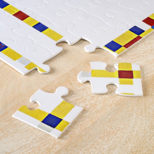 Broadway Boogie Woogie Legpuzzel (Zijkant)