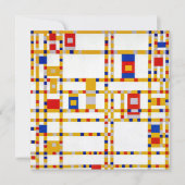 Broadway Boogie Woogie | Piet Mondrian | (Voorkant)