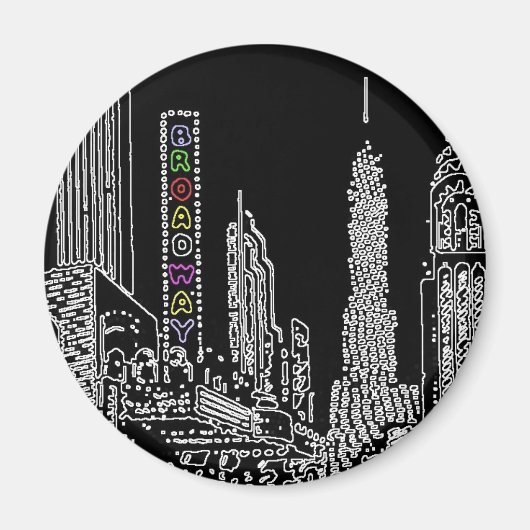 Broadway Bound Magneet (Voorkant)