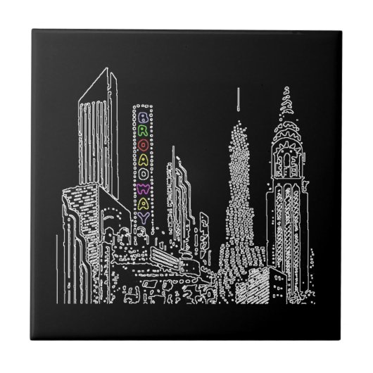 Broadway Bound Tegeltje (Voorkant)