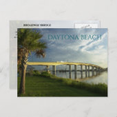 Broadway Bridge, Halifax River, Daytona Beach, FL Briefkaart (Voorkant / Achterkant)