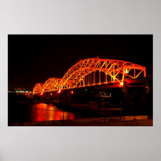 Broadway Bridge via Buck Cash Poster