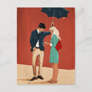 Broadway Bus Stop Briefkaart