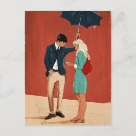 Broadway Bus Stop Briefkaart