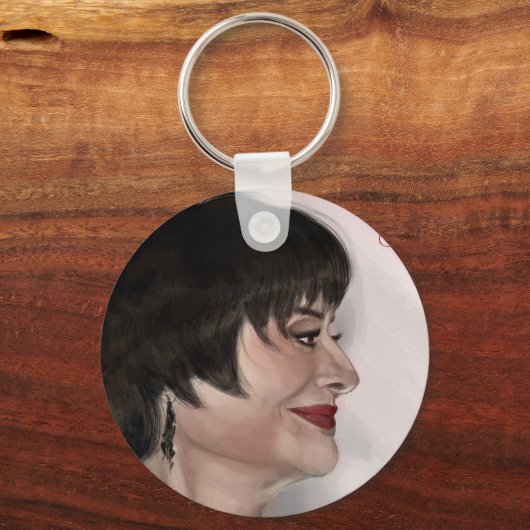 Broadway Deva Fan Art Collection Keychain (Voorkant)