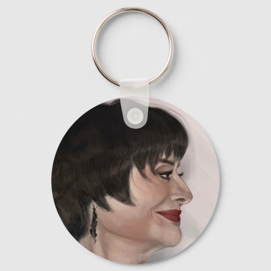 Broadway Deva Fan Art Collection Keychain (Achterkant)