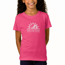 Broadway Elementair wit logo kinder T-Shirt