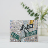 Broadway et quarante-quatrième - carte postale de (Debout devant)