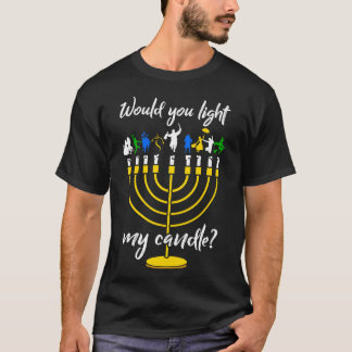 Broadway Menorah T-shirt