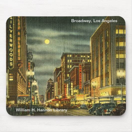 Broadway Mousepad Muismat (Voorkant)