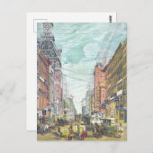  Broadway, NYC (1.880) Briefkaart (Voorkant / Achterkant)
