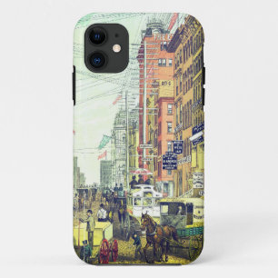 Broadway, NYC (1.880) iPhone 11 Hoesje