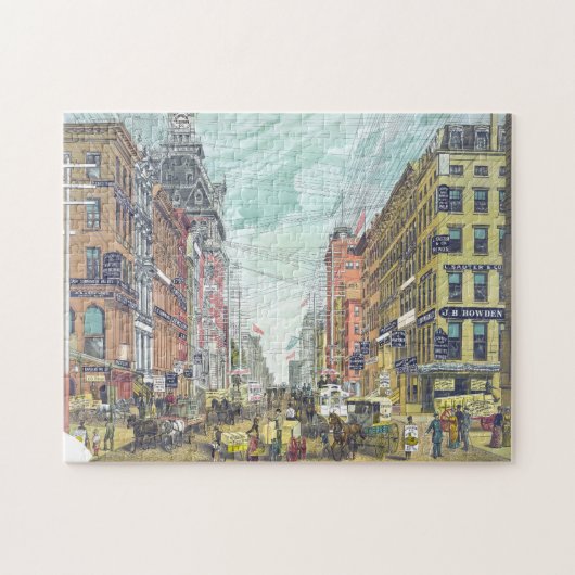 Broadway, NYC (1.880) Legpuzzel (Horizontaal)