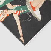 Broadway NYC Great Gatsby Art-kunst Tissuepapier (Detail)