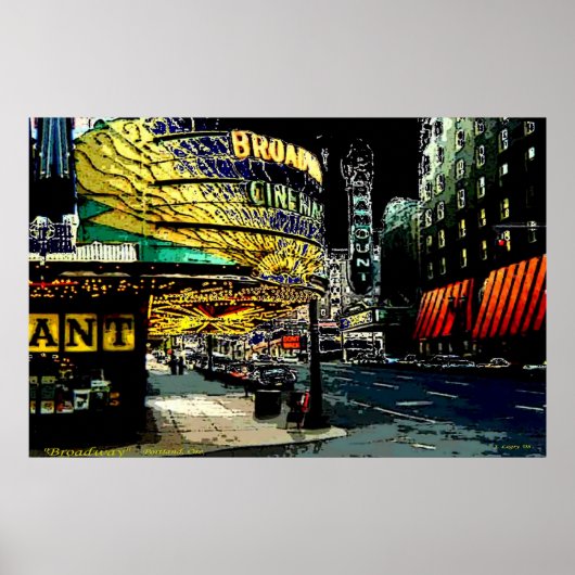 Broadway - Poster (Devant)