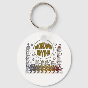 Broadway Rhythm Sleutelhanger