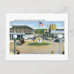 Broadway, Seaside, Oregon Briefkaart