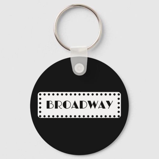 Broadway Sleutelhanger (Voorkant)