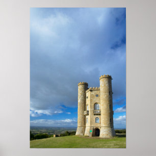 Broadway Tower, bij Broadway, Worcestershire Poster