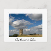 Broadway Tower, Cotswolds carte postale en texte b (Devant)