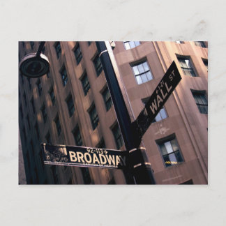Broadway/Wallstreet Briefkaart