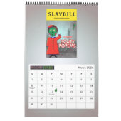 Broadway Zombie Le Calendrier des dames les plus i (Mar 2026)