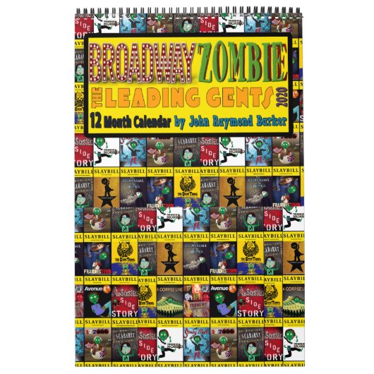 Broadway Zombie Le Calendrier des grands Gents 202 (Protection)