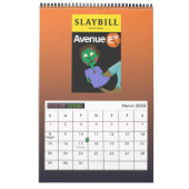Broadway Zombie The Leading Gents 2020 Calendar Kalender (Mar 2026)