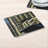 Broadway's Best, New York City Vierkante Kartonnen Onderzetter (Schuin)
