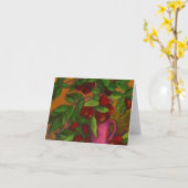 Broc de carte pour notes de prunes (Fleur jaune)