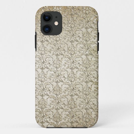  Brocade Damask Print Case-Mate iPhone Case (Achterkant)
