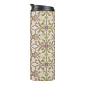 Brocade Jewel Pattern Tumbler Thermosbeker (Geroteerd rechts)