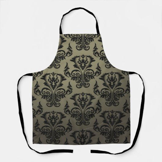 Brocade patroon schort (Voorkant)