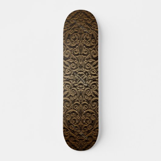 Brocade patroon skateboard (Voorkant)