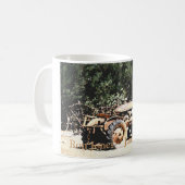 Brocanteur blanc de Ron Jones de tasse (Devant gauche)