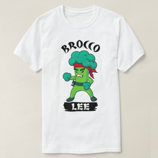 Brocco Lee Broccoli Meme 1 T-shirt (Design voorkant)