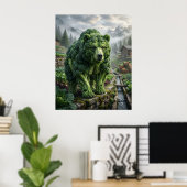 Broccoli Beertuin Poster (Thuiskantoor)