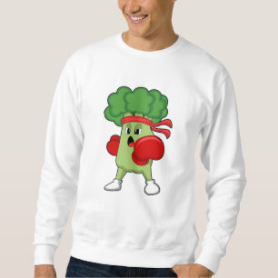 Broccoli bij Boxing met Boxing-handschoenen Trui