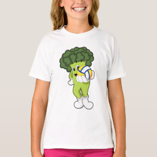 Broccoli bij Volleybalsport T-shirt