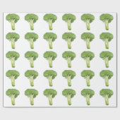 broccoli cadeaupapier (Vlak)