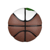 Broccoli cartoon illustratie basketbal (Rechts)