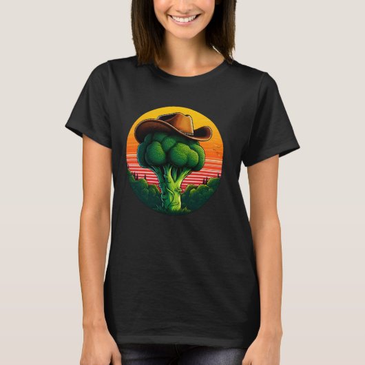 Broccoli Cowboy T-shirt (Voorkant)