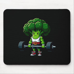 Broccoli Deadlift Gewichtheffen Gym Vegan T-shirt Muismat