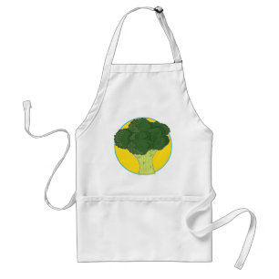 Broccoli Graphic Standaard Schort
