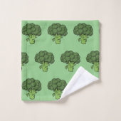 Broccoli Green Vegetables Gag Cadeau (Gant de toilette)