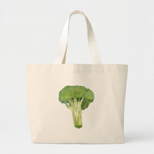 broccoli grote tote bag (Voorkant)