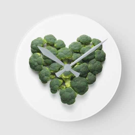 Broccoli-hart Ronde Klok (Voorkant)